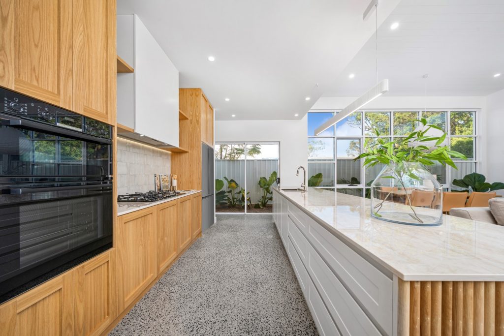 Kitchen electrical and lighting work